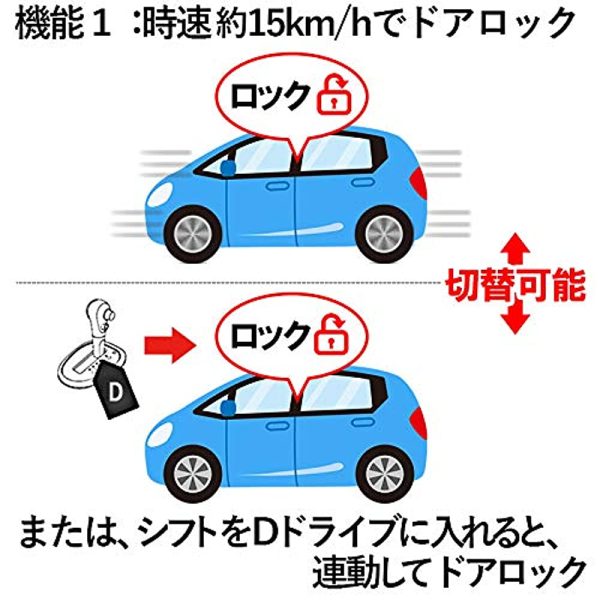 TOYOTA C-HR DEDICATED CAR SPEED INTERLOCKING AUTO LOCK KIT C-HR ZYX10 NGX50 NGX50 CAR SPEED DOOR LOCK   ANLOCK with P Shift   Answer Backlight Kit Ver. Supply - Image 2