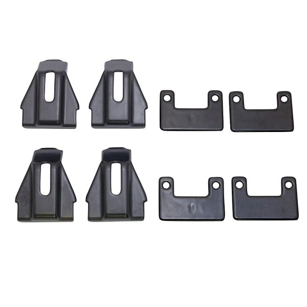 TERZO (by piaa) SR1 SR1 SR1 Base Carrier, Vehicle Specific Mounting Holder Set, 4 Pieces, Direct Roof Rail Type, Black, For Aerobar, Mazda CX-5, CX-8 on Sale - Image 3