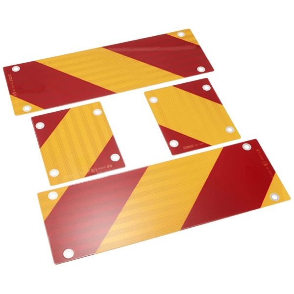 KOITO (Koito Seisakusho) Large Rear Reflector Stripes (Zebra) MultiPlayer 4 Split 1 Min Set (4 Pieces) PARTS CERTIFIED (UN R70) Licensed Truck Tractor Forfied (UN R70) For Cheap - Image 2