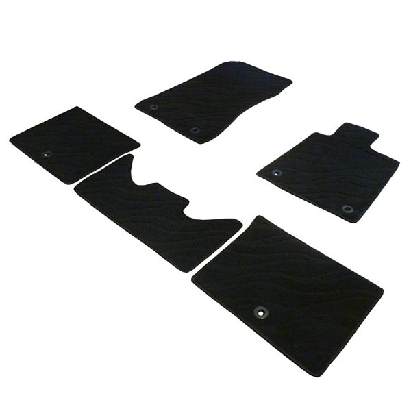 Phoenice Car Mat, Floor Mat, Domestic Production, Toyota Crown Hybrid 220 Series, Wave Black, Wave Black, Anti-Slip Shape, Non-Slip, Car Mat (CAR GOODS SPECIALTY STORE) Online Hot Sale