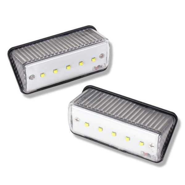 YOURS (YUA-ZU) TOYOTA ALPHARD 30 Series License Plate LIGHT CREE LED with License Unit (Dimming) with Adjustable Function 2 PCS 1 Set YF801-3534 Sale