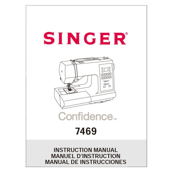 Singer 7469 Confidence Instruction Manual For Discount