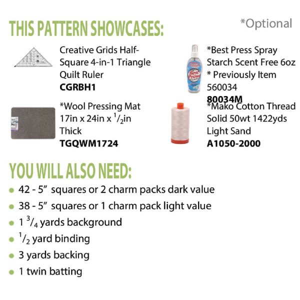 Cut Loose Press, Mirage Quilt Pattern Online Hot Sale - Image 2