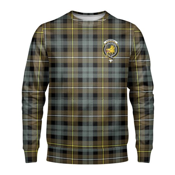 Campbell Argyll Weathered Tartan Crest Sweatshirt Supply