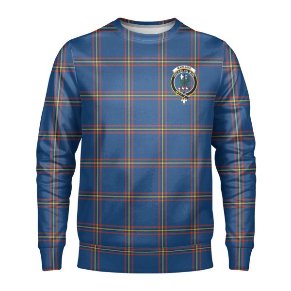 MacLaine of Loch Buie Hunting Ancient Tartan Crest Sweatshirt Discount