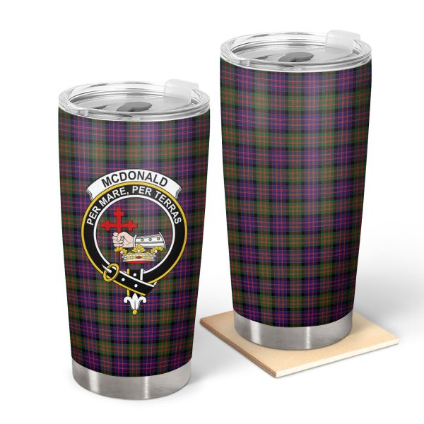 McDonald Modern Tartan Crest Tumbler Online Sale