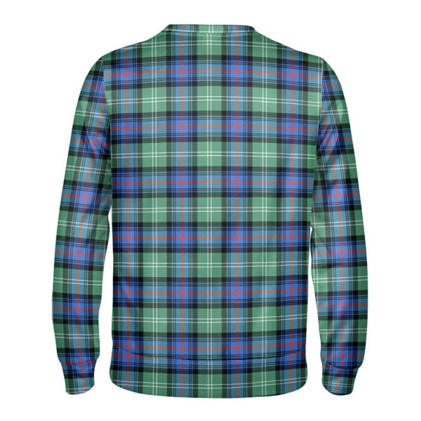 Sutherland Old Ancient Tartan Crest Sweatshirt Online Hot Sale - Image 2