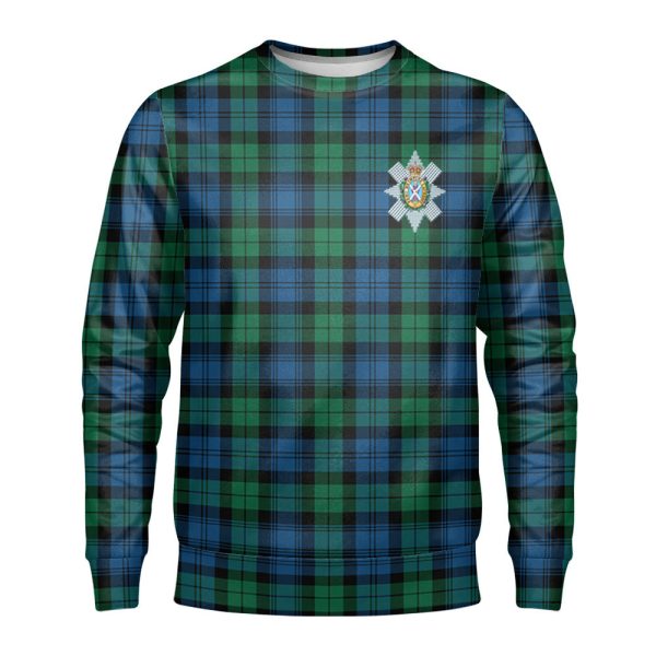 Black Watch Ancient Tartan Crest Sweatshirt Sale
