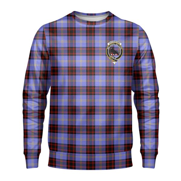 Rutherford Tartan Crest Sweatshirt Online Sale