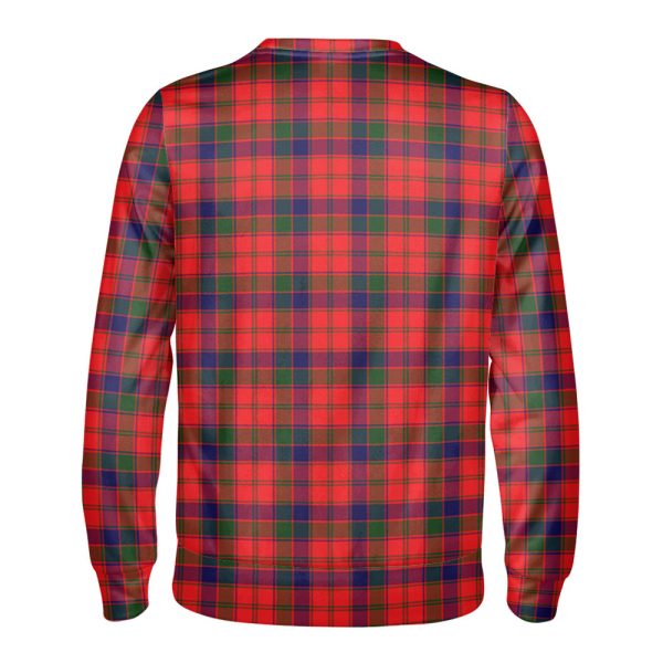 Robertson Modern Tartan Crest Sweatshirt Discount - Image 2