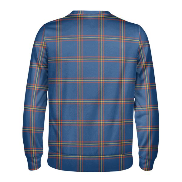 MacLaine of Loch Buie Hunting Ancient Tartan Crest Sweatshirt Discount - Image 2