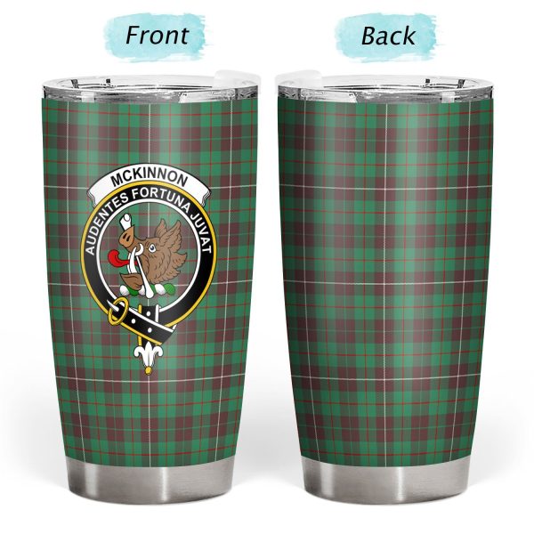 McKinnon Hunting Ancient Tartan Crest Tumbler Sale - Image 3