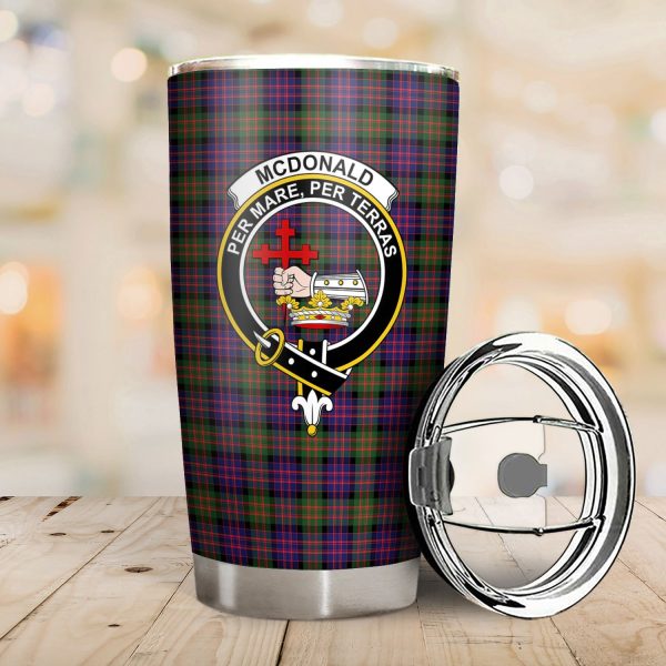 McDonald Modern Tartan Crest Tumbler Online Sale - Image 2
