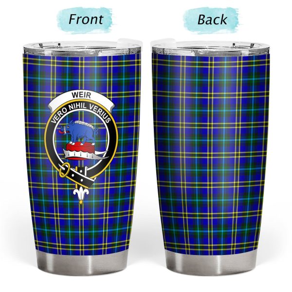 Weir Modern Tartan Crest Tumbler Online Sale - Image 3