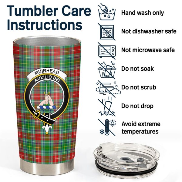 Muirhead Tartan Crest Tumbler For Discount - Image 4