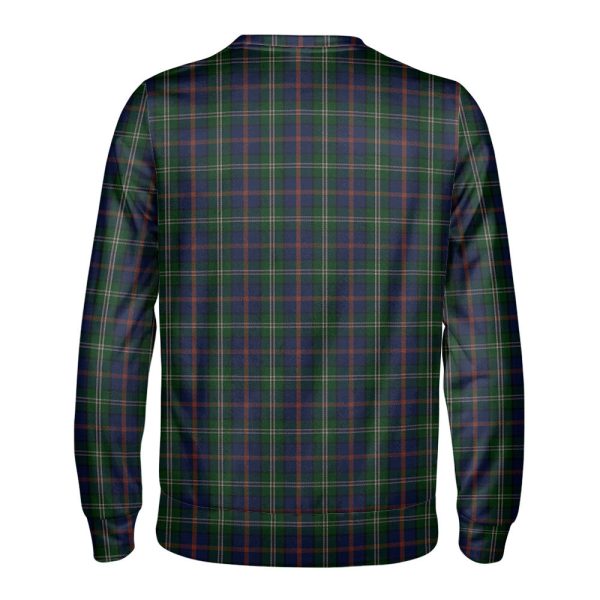 Purves Tartan Crest Sweatshirt For Sale - Image 2