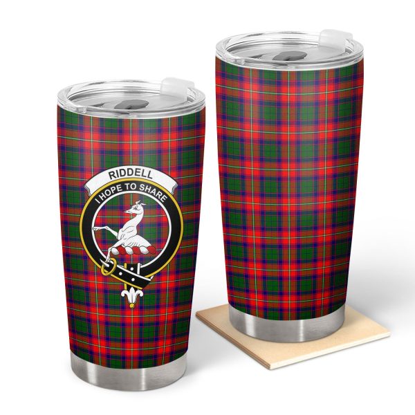 Riddell Tartan Crest Tumbler For Discount