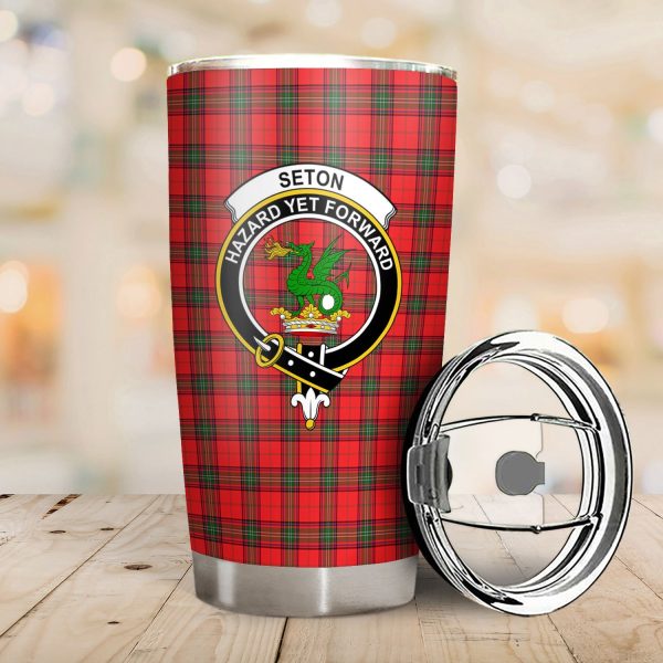 Seton Modern Tartan Crest Tumbler For Cheap - Image 2
