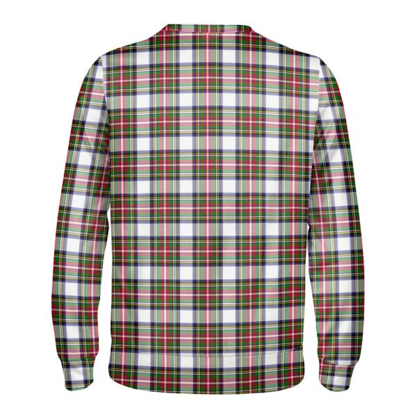 Stewart Dress Modern Tartan Crest Sweatshirt For Cheap - Image 2