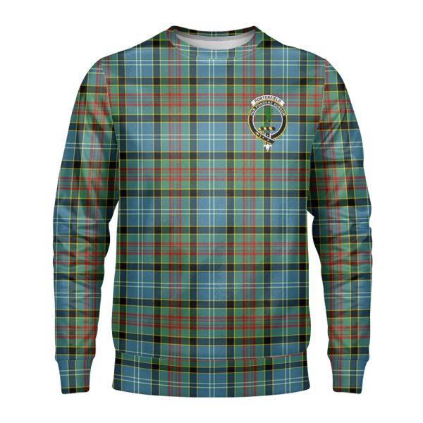 Porterfield Tartan Crest Sweatshirt Hot on Sale