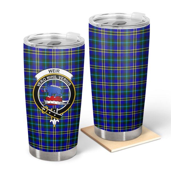 Weir Modern Tartan Crest Tumbler Online Sale
