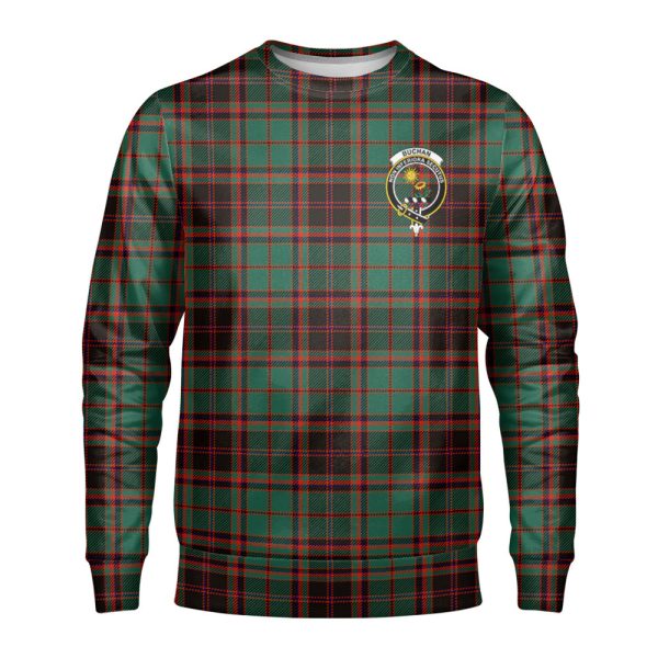 Buchan Ancient Tartan Crest Sweatshirt Cheap