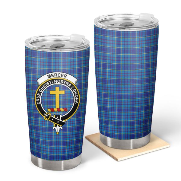 Mercer Modern Tartan Crest Tumbler Online Sale