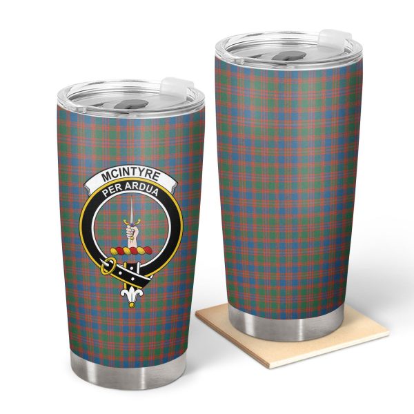 McIntyre Ancient Tartan Crest Tumbler Cheap