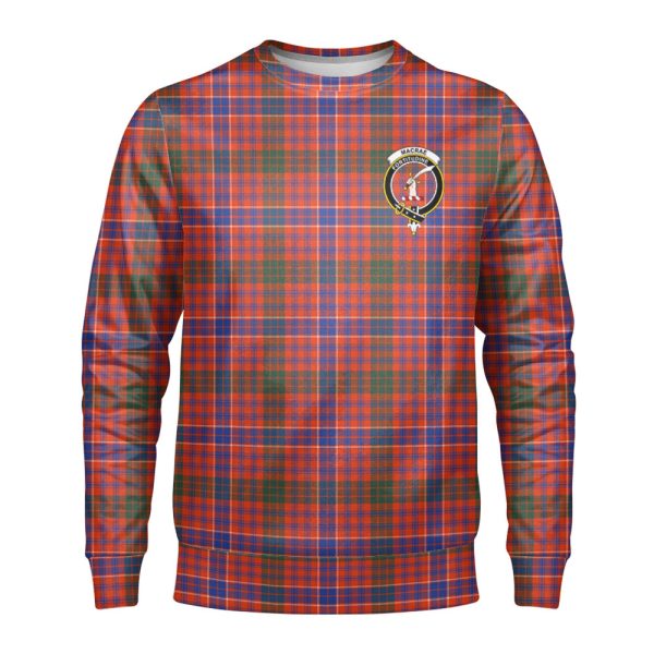 MacRae Ancient Tartan Crest Sweatshirt Sale