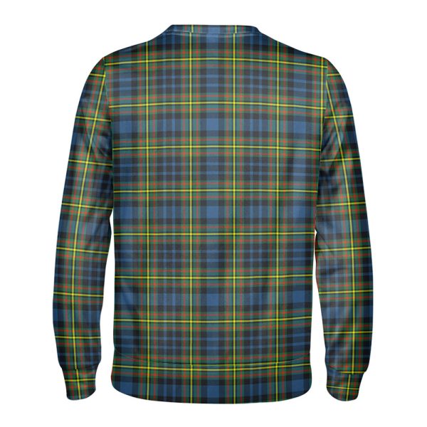 MacLellan Ancient Tartan Crest Sweatshirt For Cheap - Image 2